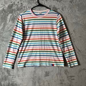 Kule The Modern Long Sleeve Shirt Size Small‎ Stripped Cotton